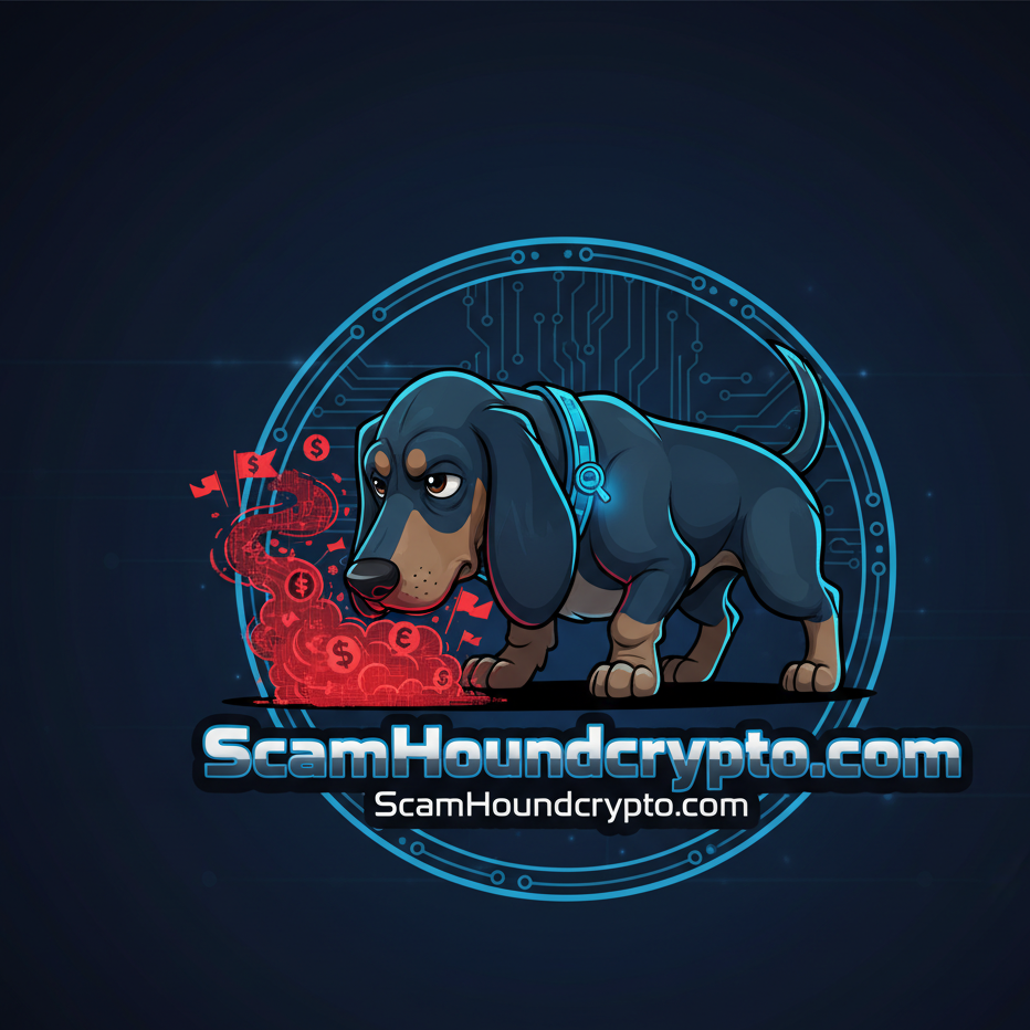 ScamHoundCrypto Logo for crypto scam detection